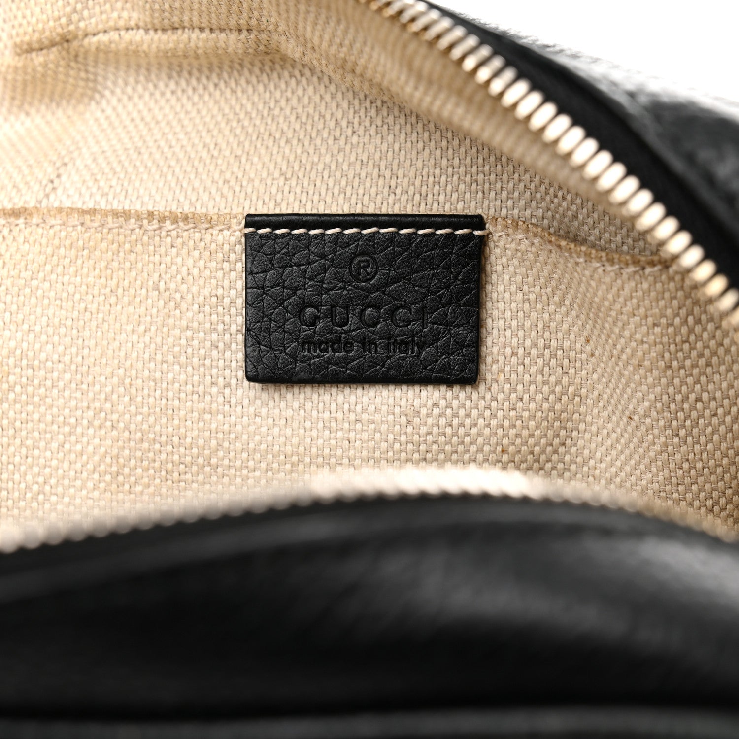 Gucci Pebbled Calfskin Small Soho Disco Bag Black 6 of 15