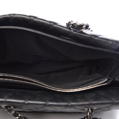 Chanel Caviar Quilted City Shopping Tote Black 5 of 10