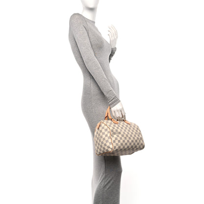 Louis Vuitton Damier Azur Speedy 25 2 of 13