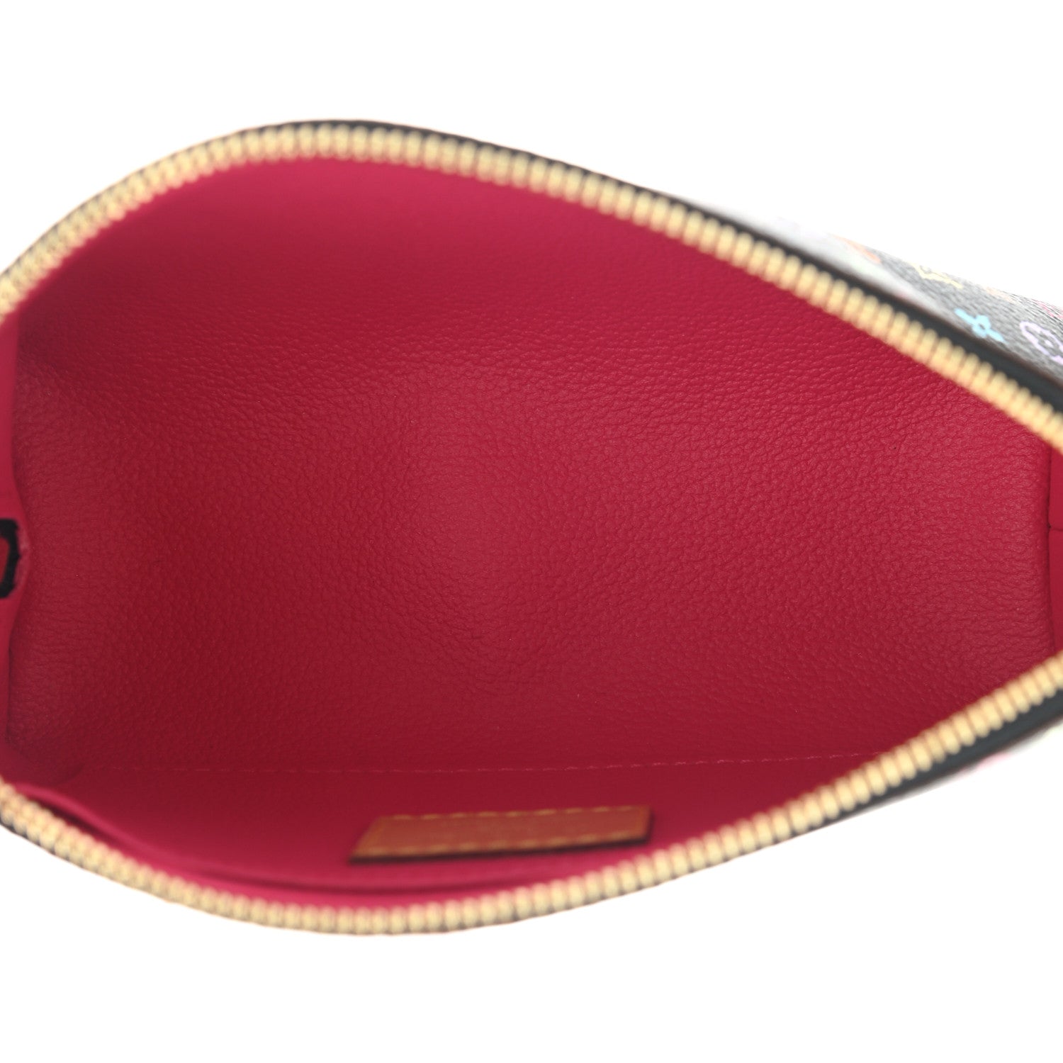 Louis Vuitton Monogram Multicolor Cosmetic Pouch Black Grenade 5 of 6