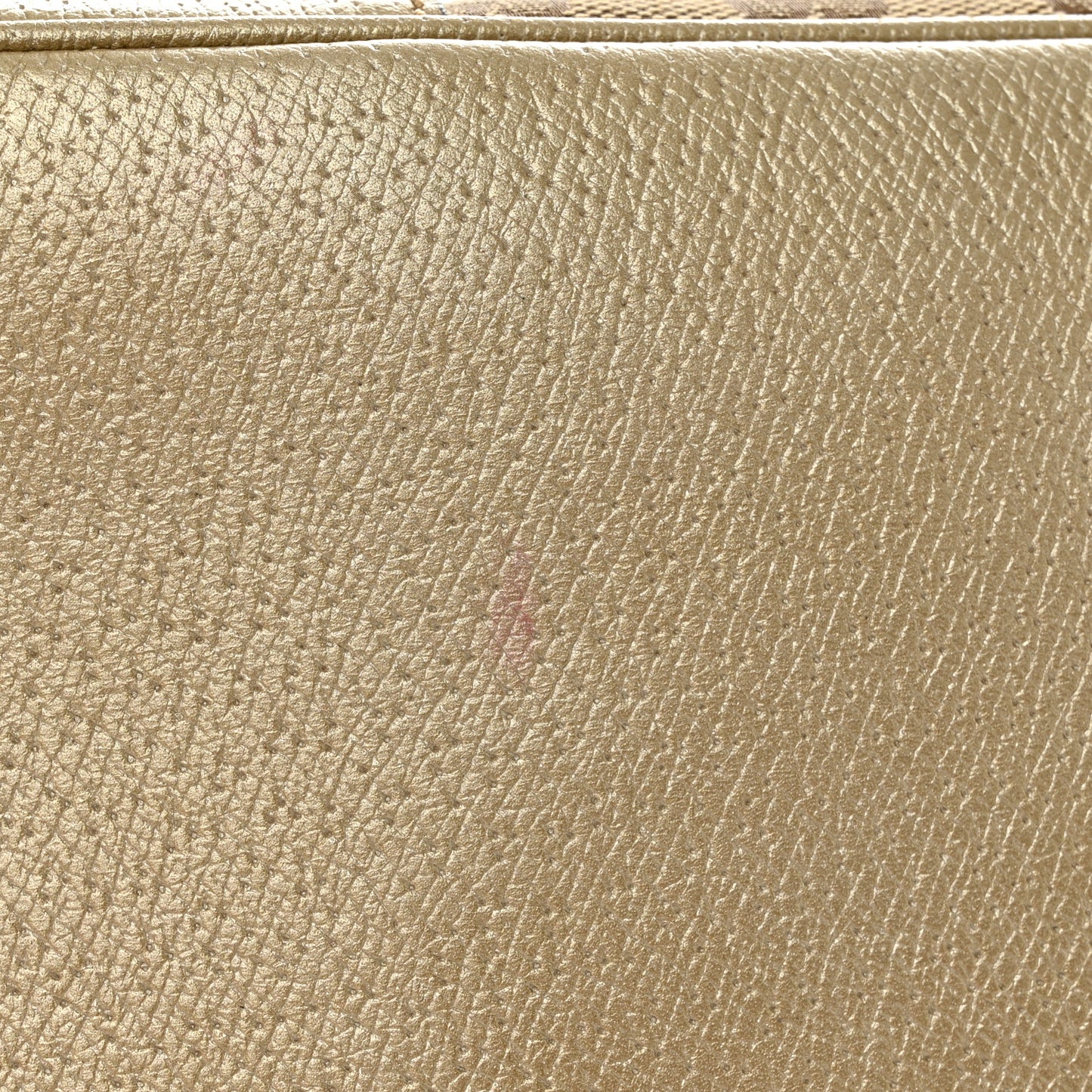 Monogram Medium Bree Zippered Tote Beige Golden Beige