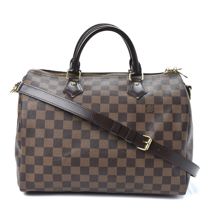 Louis Vuitton Damier Ebene Speedy Bandouliere 30 1 of 8