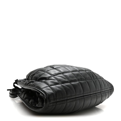 Gucci Calfskin Quilted Large Deco Tote Bag Black 4 of 10
