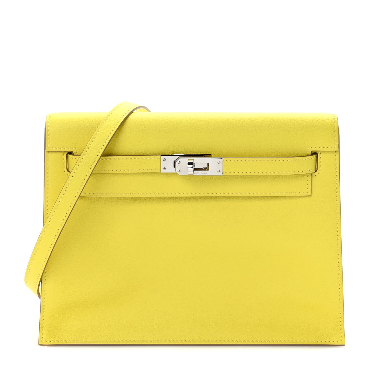 Hermes Swift Kelly Danse II Belt Bag Lime 1 of 9