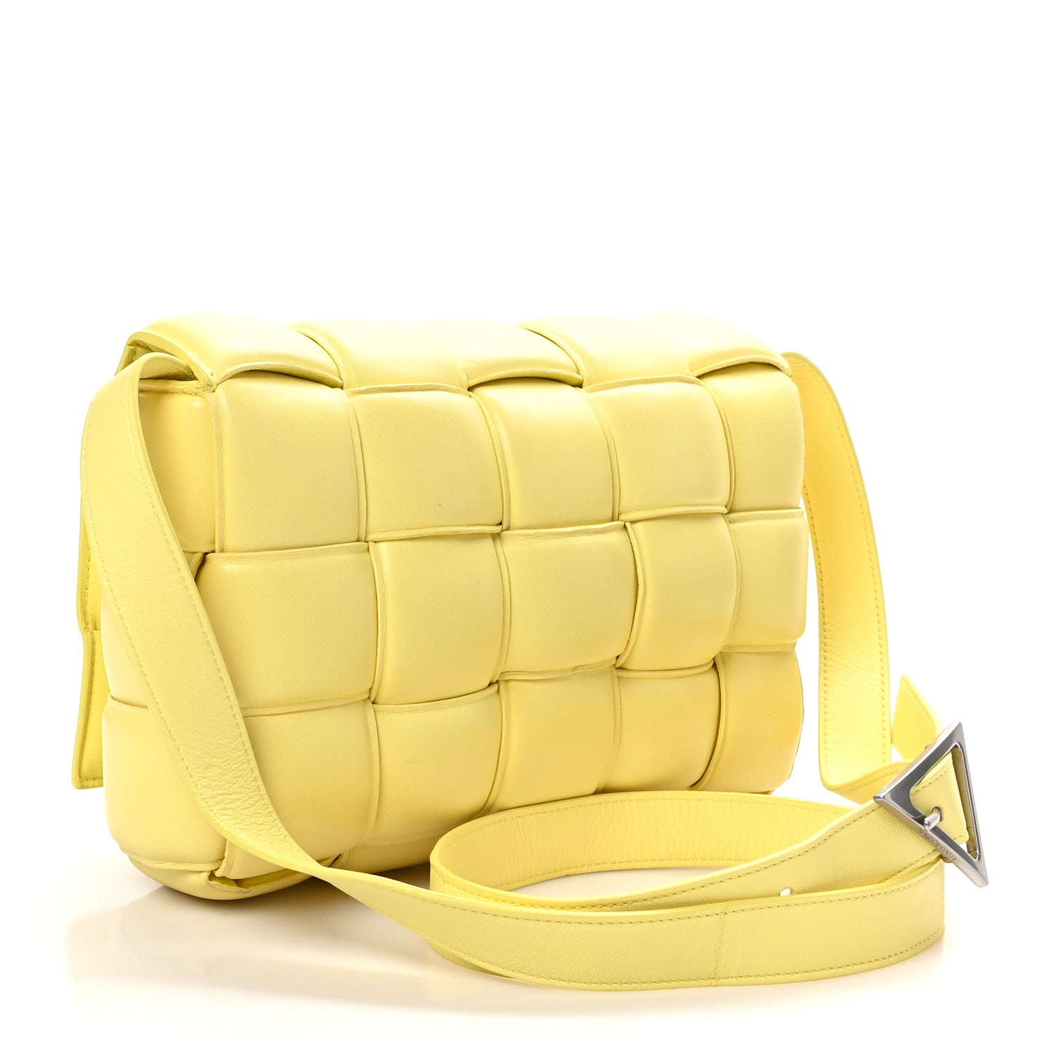 Bottega Veneta Nappa Maxi Intreccio Padded Cassette Crossbody Bag Sherbert 3 of 9