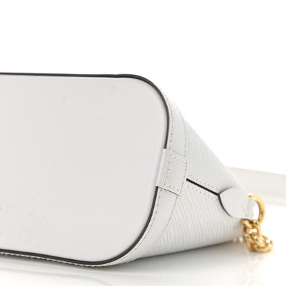 Louis Vuitton Epi Alma Mini White 10 of 13