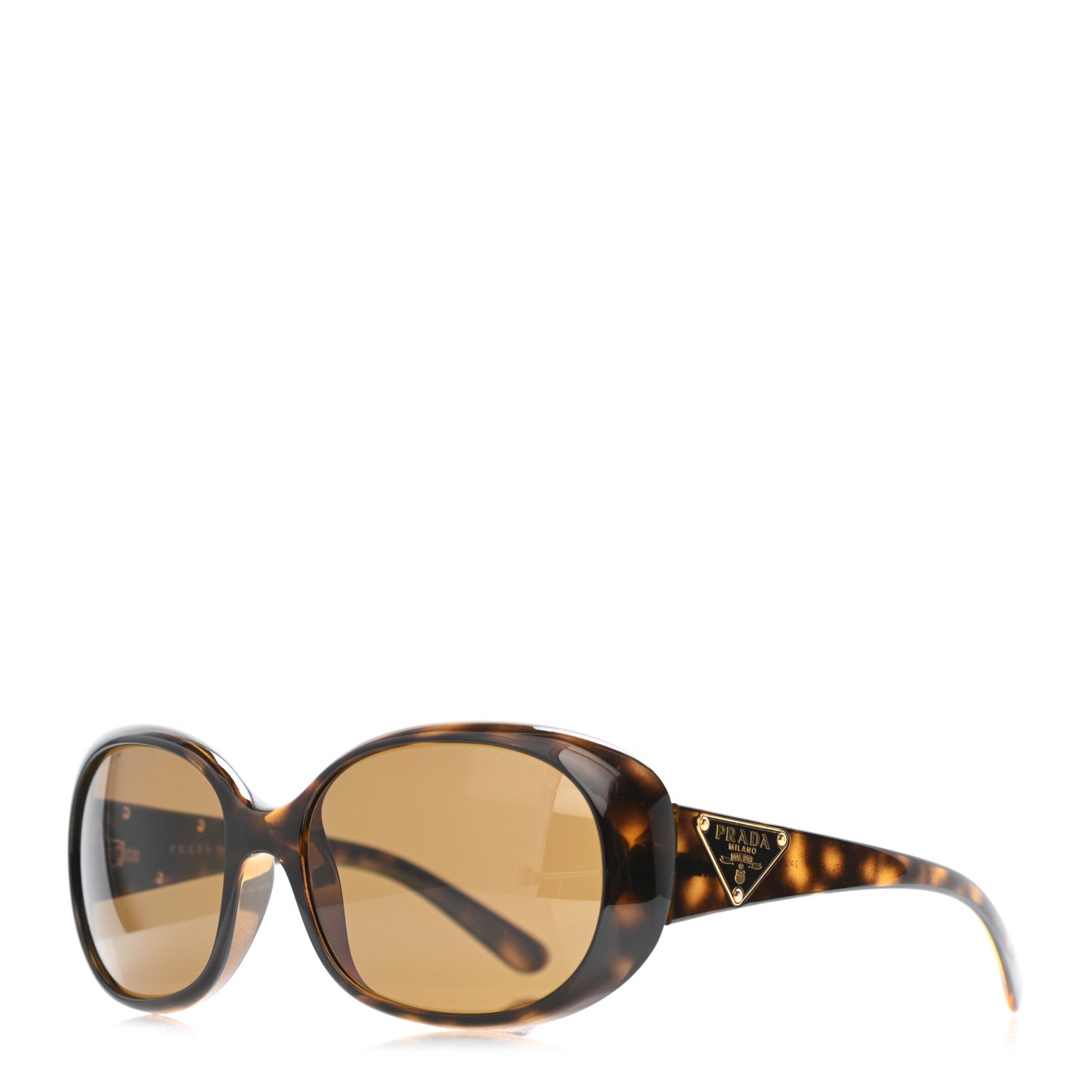 Prada Polarized Sunglasses SPR 27L Tortoise 1 of 5