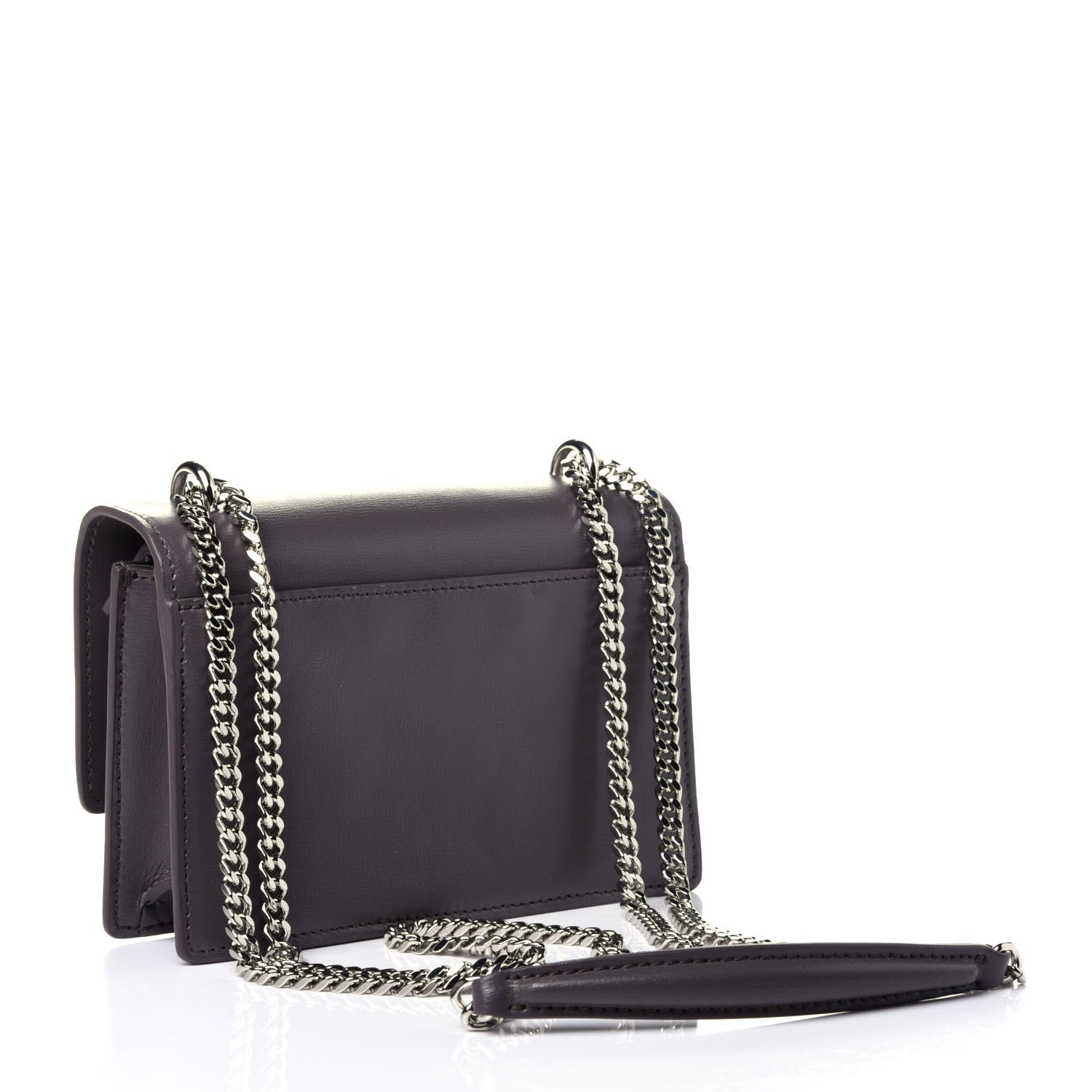 Saint Laurent Calfskin Monogram Sunset Chain Wallet Earth 2 of 4