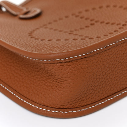 Hermes Taurillon Clemence Evelyne TPM Gold 7 of 10