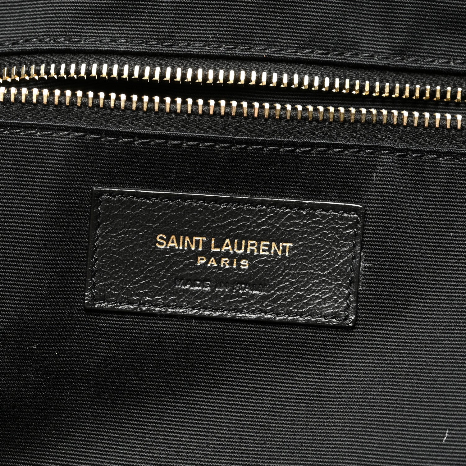Saint Laurent Lambskin Quilted Maxi Icare Shopping Tote Black 7 of 10