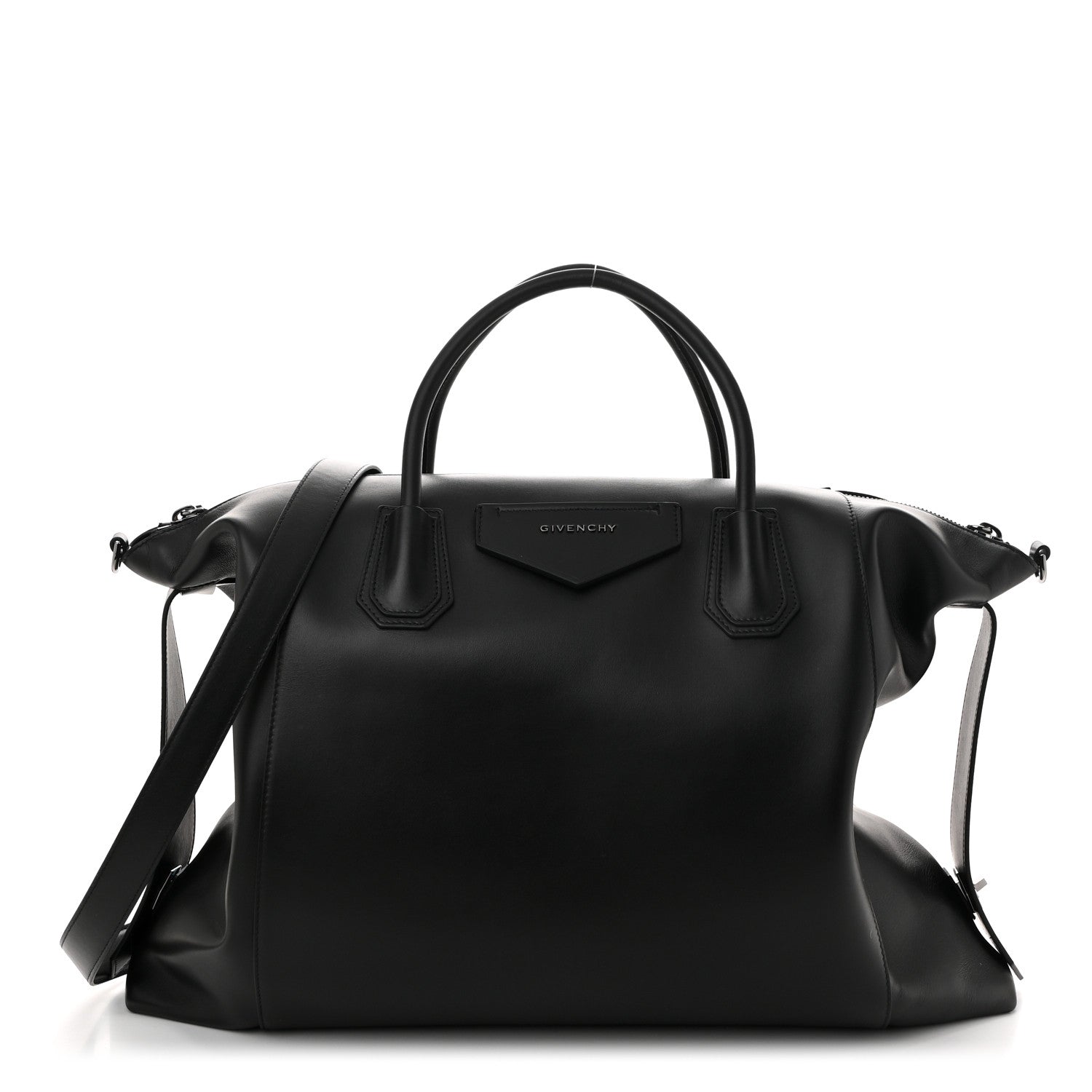 GIVENCHY ANTIGONA SOFT BAG MAXI ブラック Givenchy-Soft-Leather-Large-