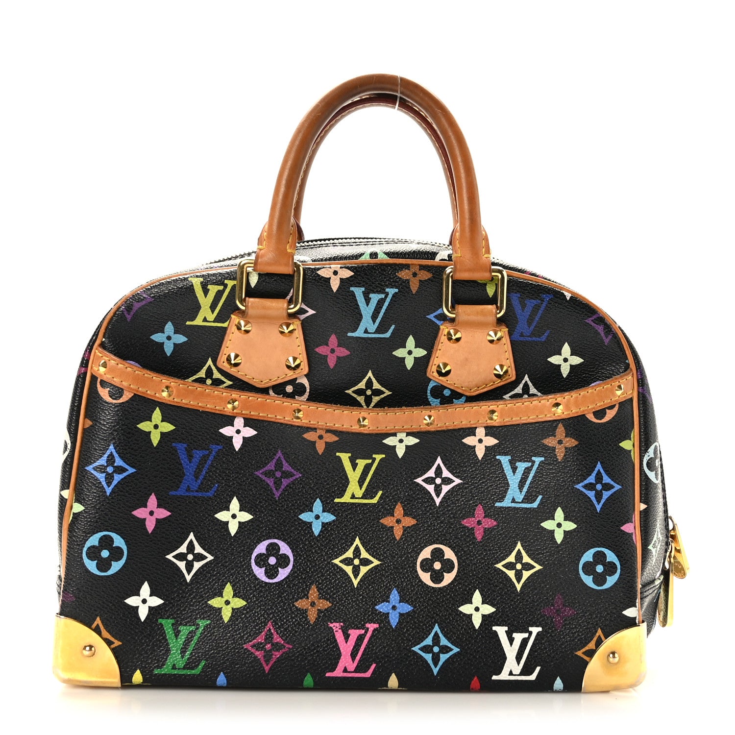 Louis Vuitton Monogram Multicolor Trouville Black 1 of 9