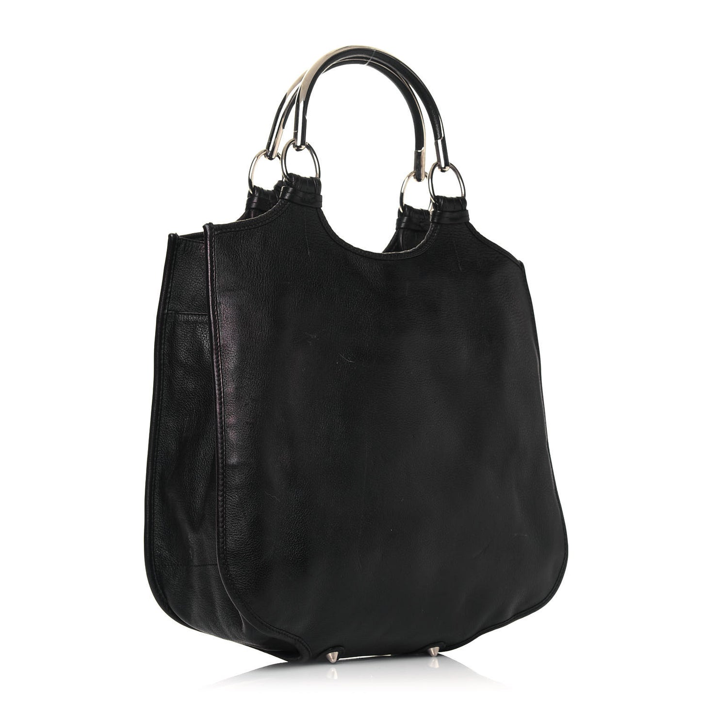 Calfskin 61 Tote Black