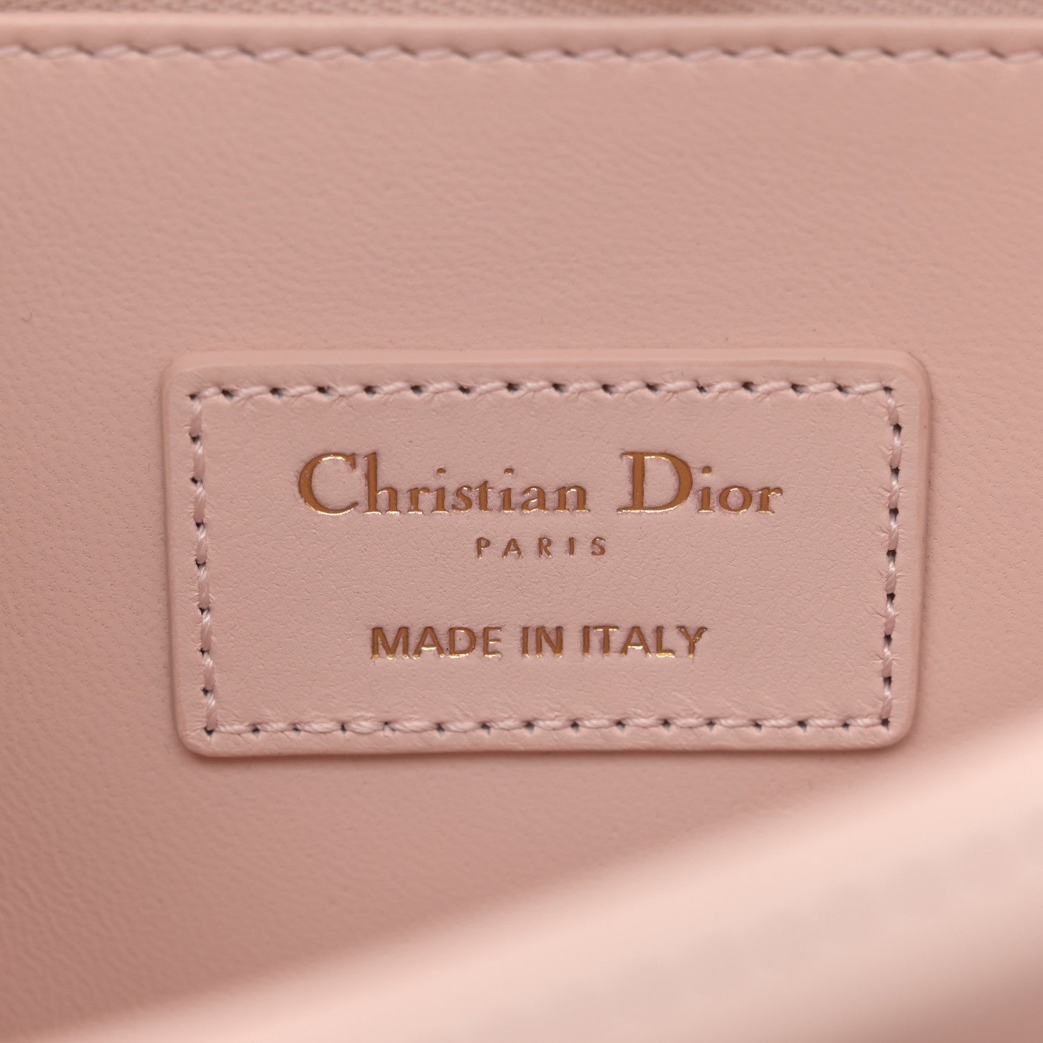 Christian Dior Lambskin Cannage My Dior Top Handle Bag Rose Poudre 6 of 9