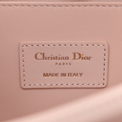 Christian Dior Lambskin Cannage My Dior Top Handle Bag Rose Poudre 6 of 9