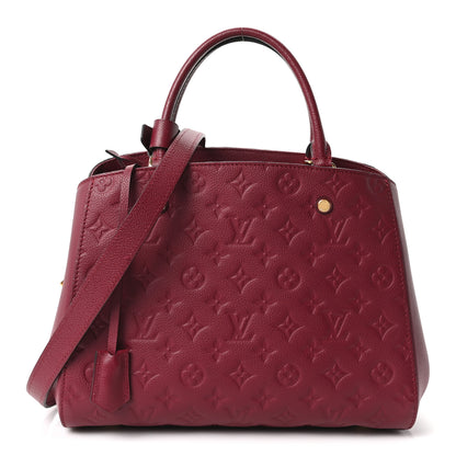 Louis Vuitton Empreinte Montaigne MM Grape 1 of 11