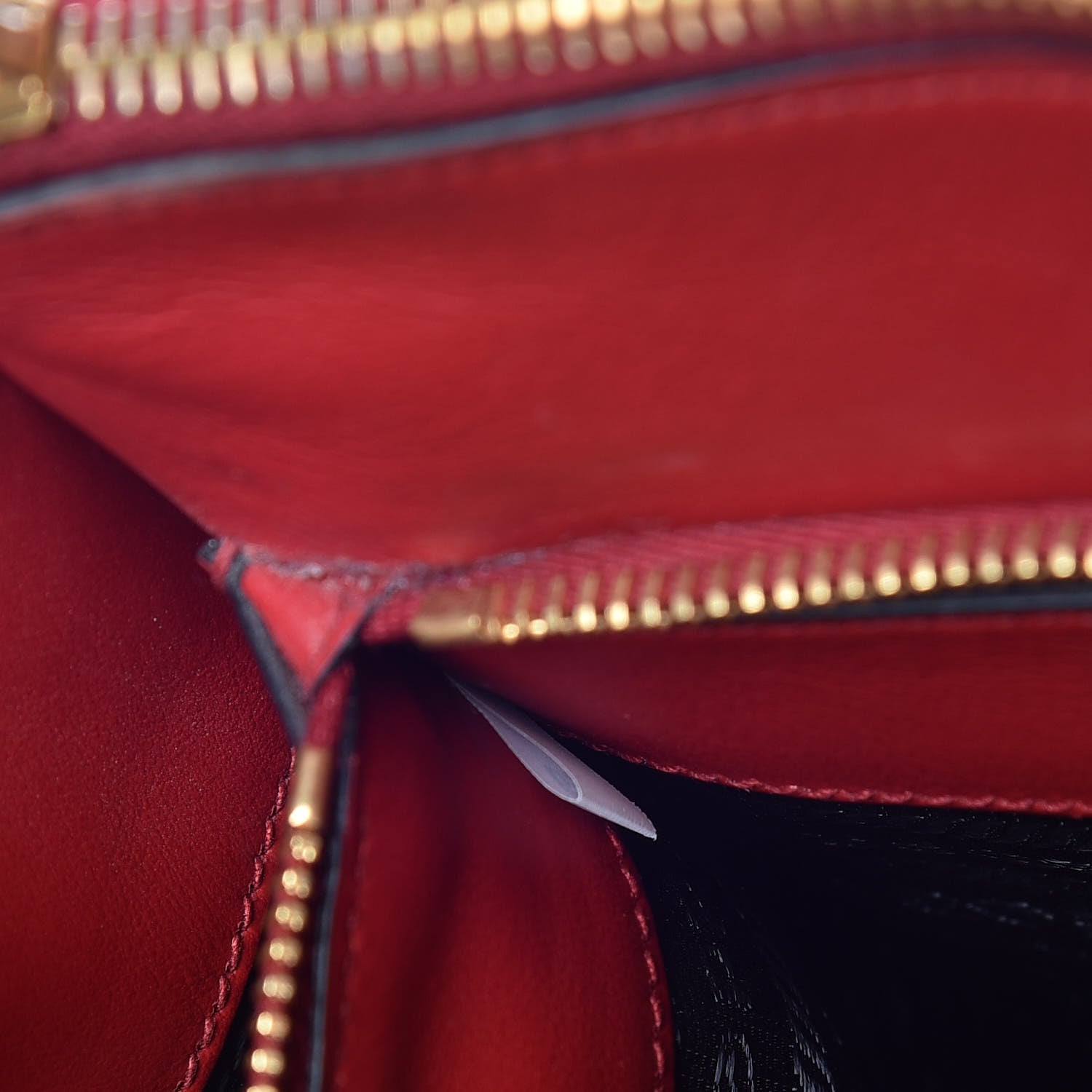 Prada Saffiano City Calfskin Small Esplanade Tote Rosso 11 of 19