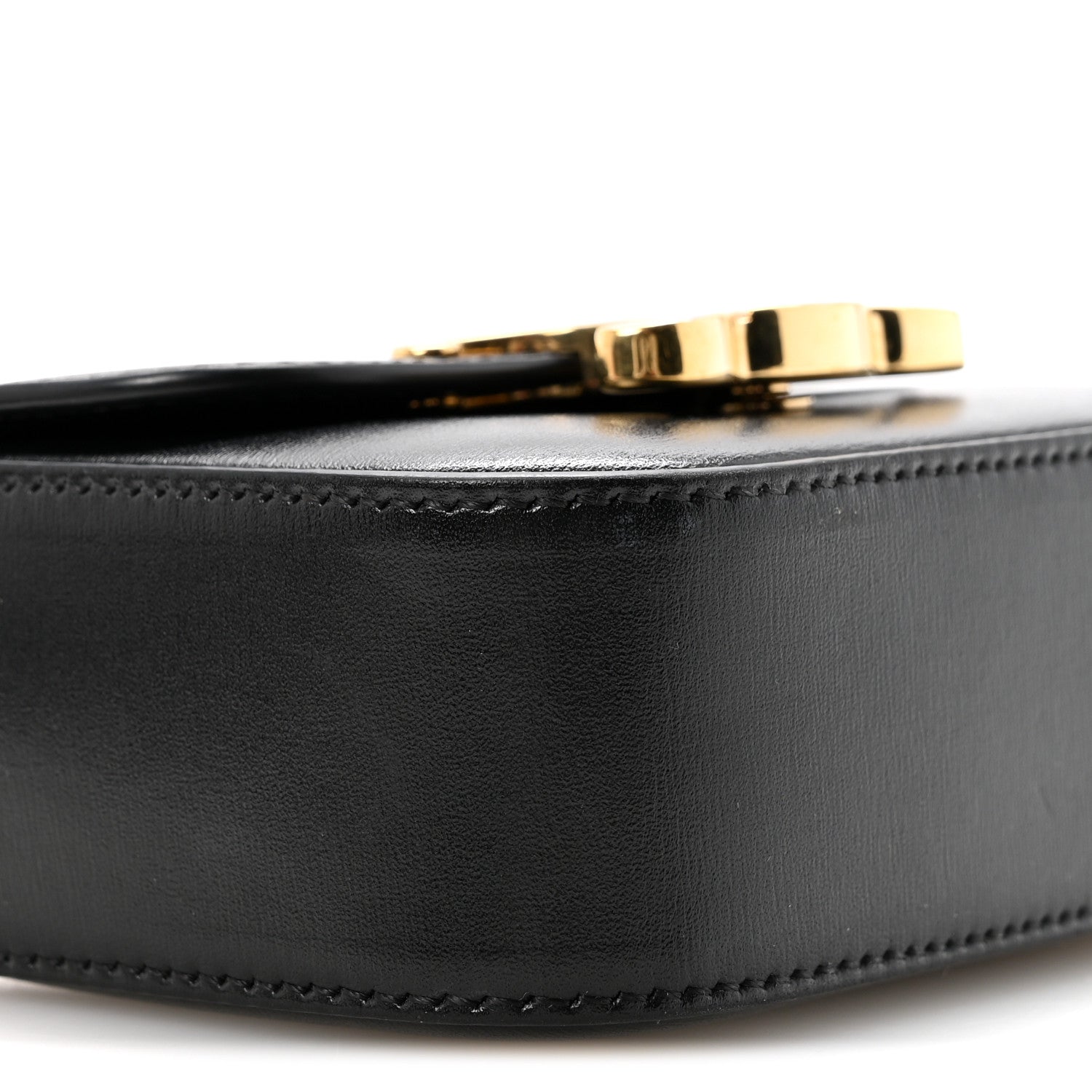 Celine Shiny Calfskin Mini Claude Black 10 of 16