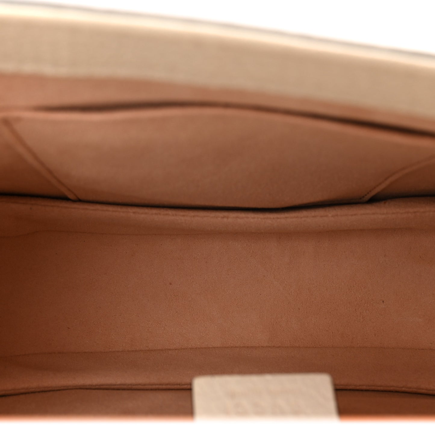 Textured Calfskin Small Ophidia Flap Messenger Bag Mystic White