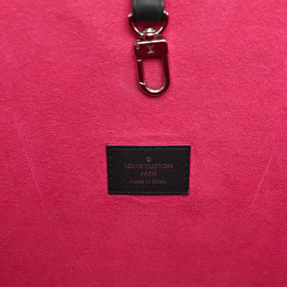 Louis Vuitton Epi Neverfull MM Black Hot Pink 8 of 16