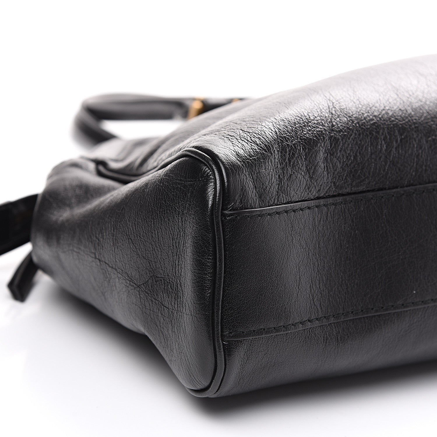 Gucci Calfskin Large Re(Belle) Top Handle Bag Black 8 of 12