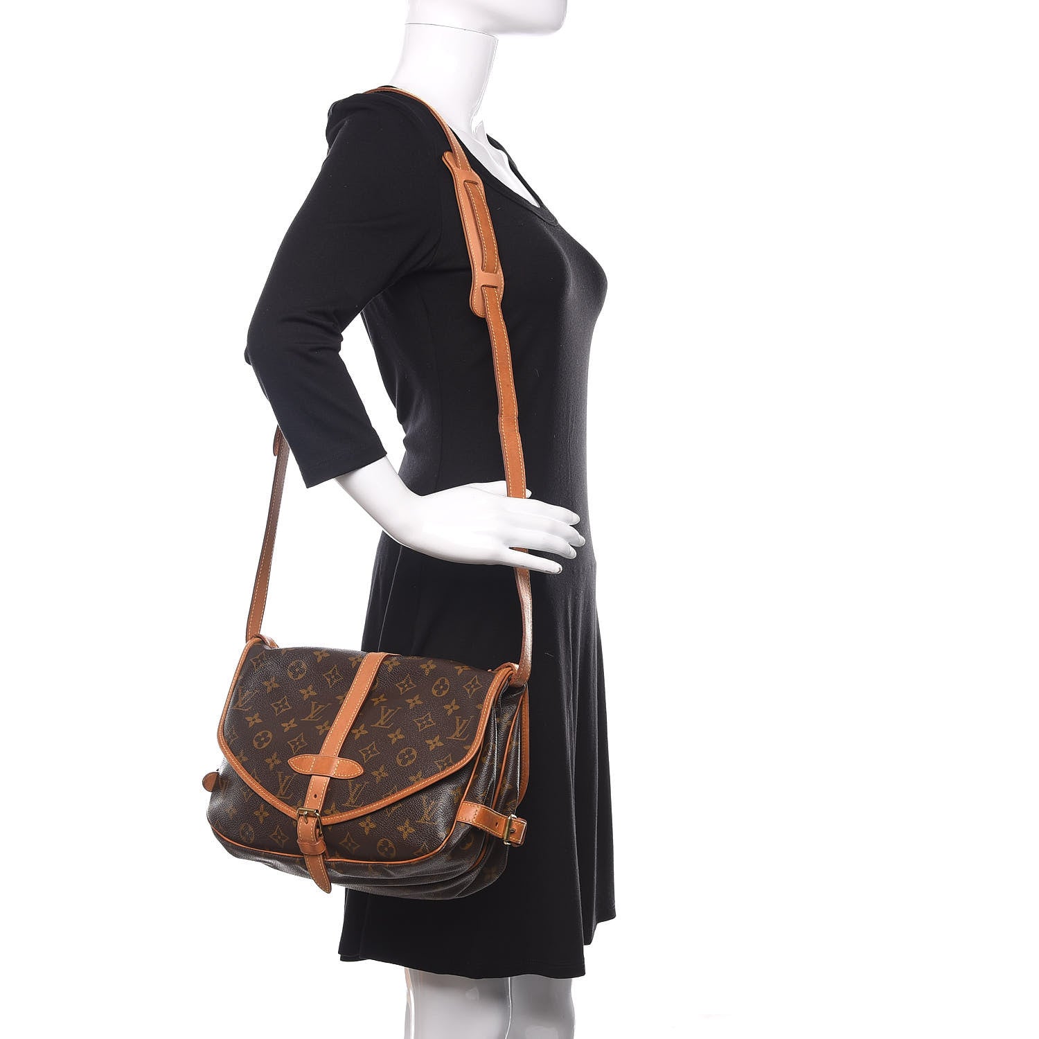 Louis Vuitton Monogram Saumur 30 2 of 13