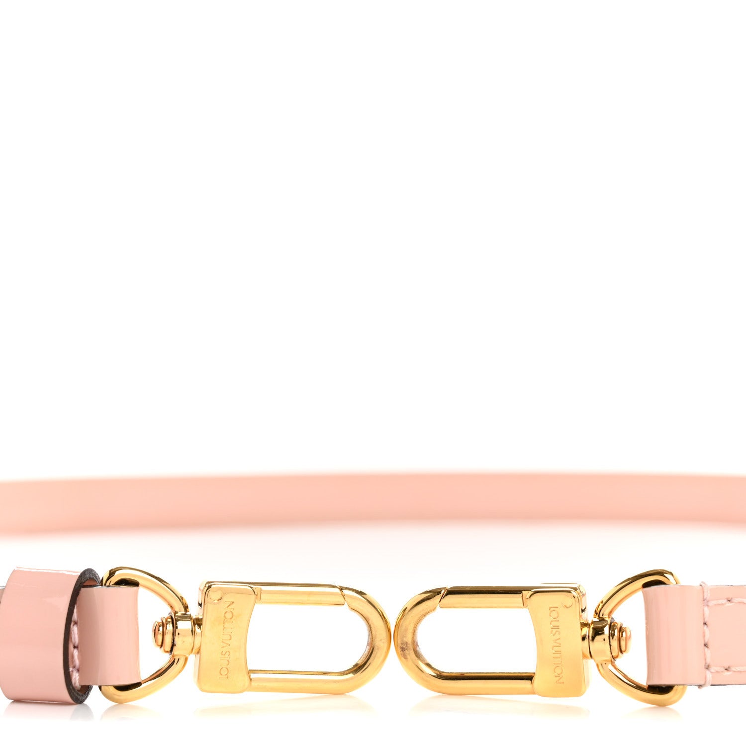 Louis Vuitton Patent 16mm Adjustable Shoulder Strap Rose Ballerine 3 of 6