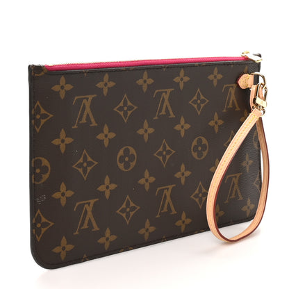 Louis Vuitton Monogram Neverfull MM GM Pochette Pivoine 3 of 7