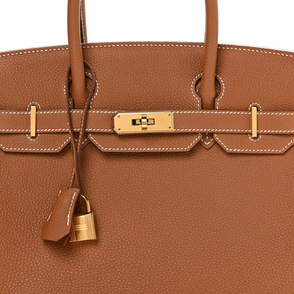 Hermes Togo Birkin 30 Gold 8 of 11
