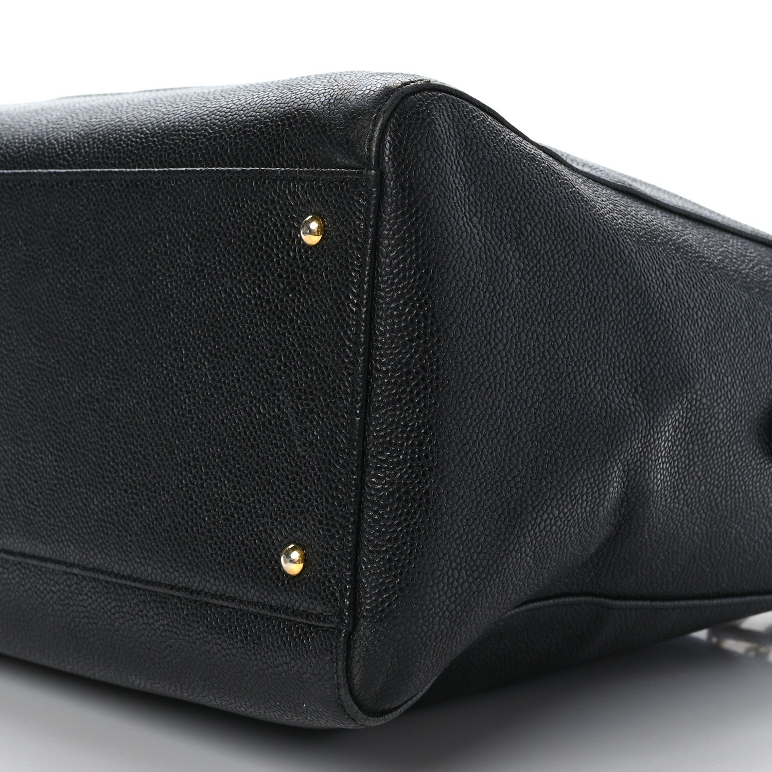 Chanel Caviar Large CC Shoulder Bag Black 9 of 9