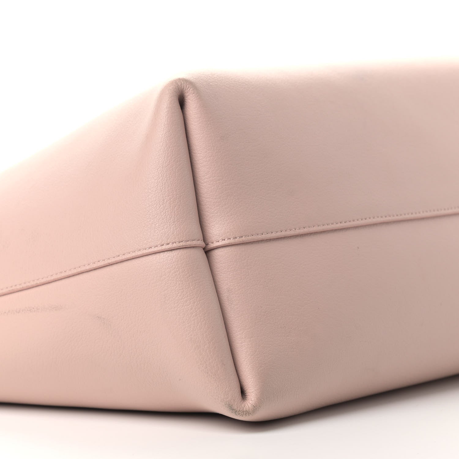 Saint Laurent Calfskin Large Shopping Tote Pale Blush 9 of 20