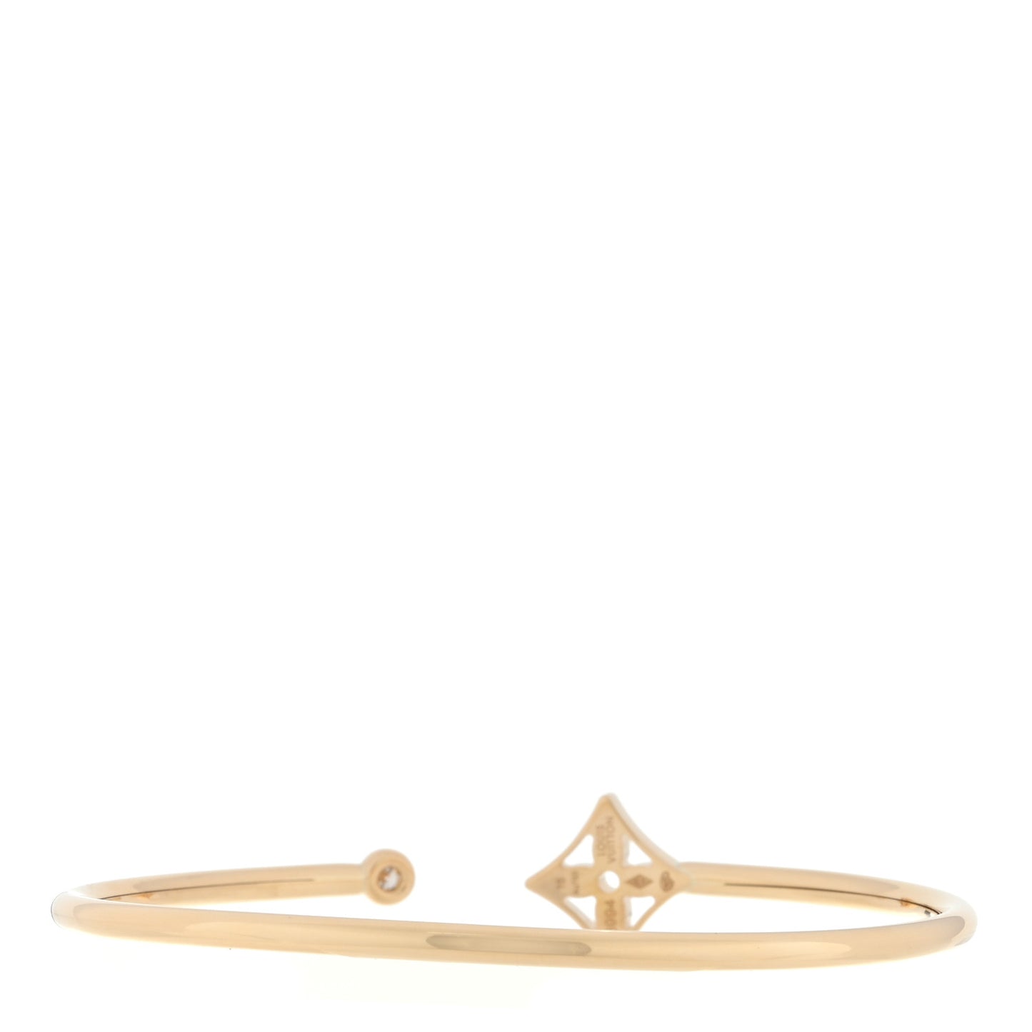 18K Yellow Gold Diamond Idylle Blossom Twist Bracelet