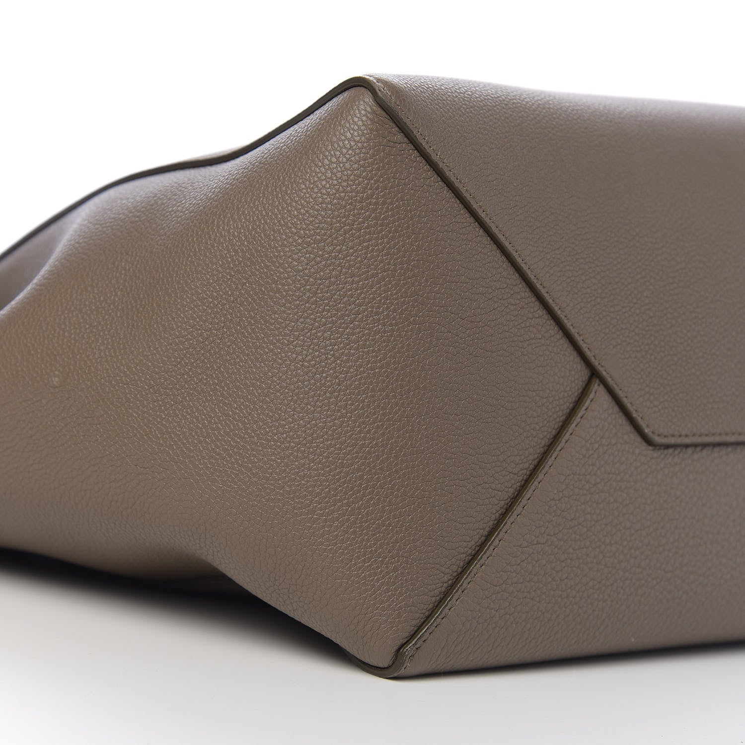 Celine Soft Grained Calfskin Small Belt Cabas Phantom Taupe 6 of 8