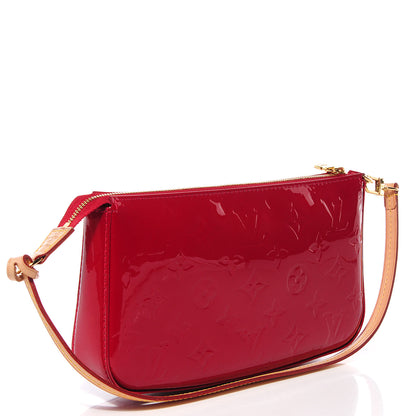 Louis Vuitton Vernis Pochette Accessories NM Pomme D'Amour 3 of 9