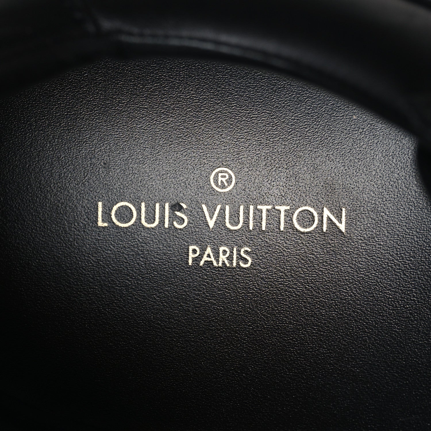 Louis Vuitton Iridescent Textile Monogram Calfskin Mens Run Away Sneakers 10 Black 7 of 9