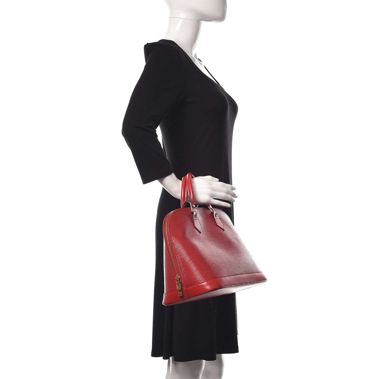 Louis Vuitton Epi Alma PM Castillan Red 2 of 13