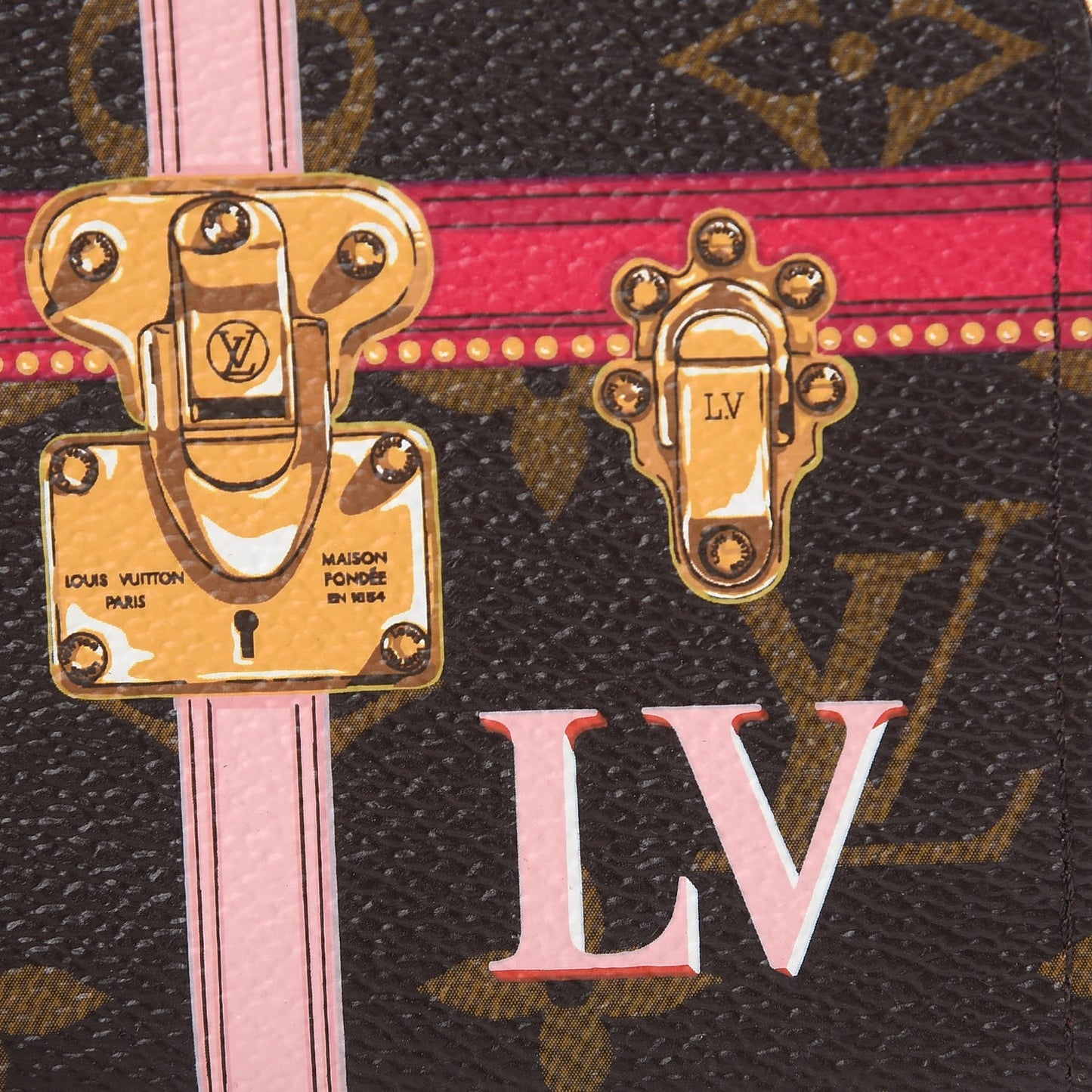 Monogram Summer Trunks Zippy Coin Purse