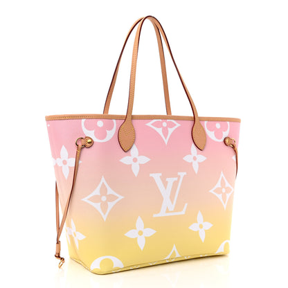 Louis Vuitton Monogram Giant By The Pool Neverfull MM Light Pink 3 of 10