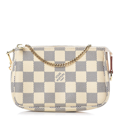 Louis Vuitton Damier Azur Mini Pochette Accessories 1 of 11