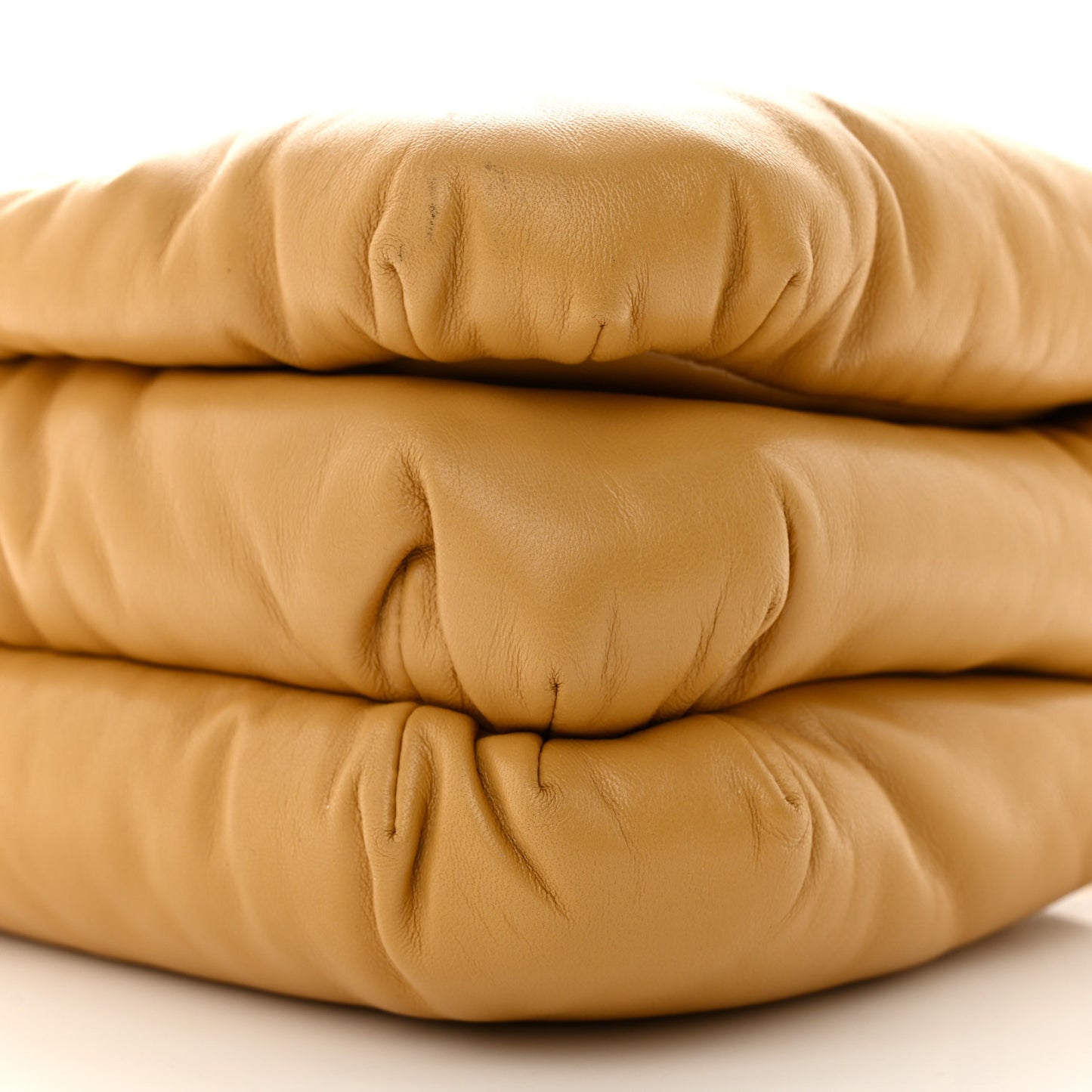 Lambskin Goya Puffer Bag Oak