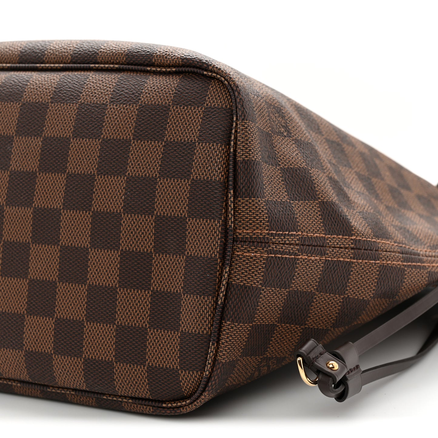 Damier Ebene Neo Neverfull MM Rose Ballerine