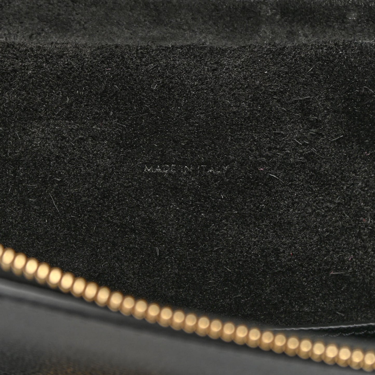 Grained Calfskin Mini Belt Bag Black