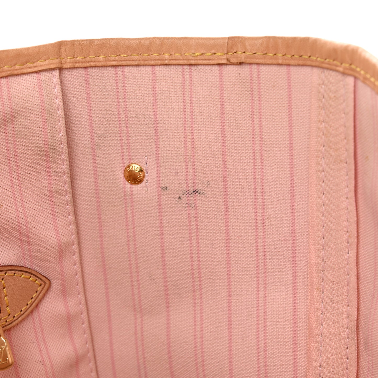Damier Azur Neo Neverfull MM Rose Ballerine