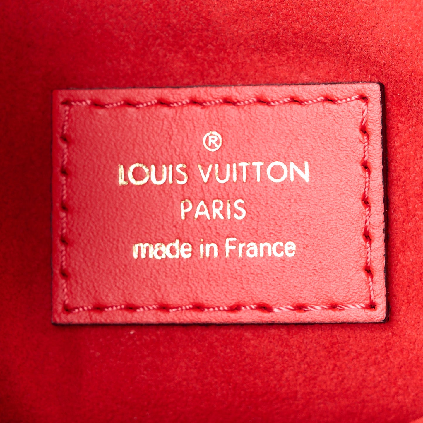 Monogram Flower Tote Coquelicot