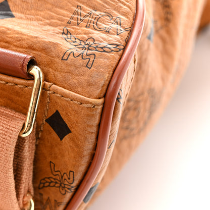 MCM Visetos Drawstring Backpack Cognac 13 of 13