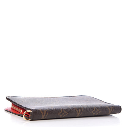 Louis Vuitton Monogram Kusama Waves Insolite Wallet Red 4 of 7