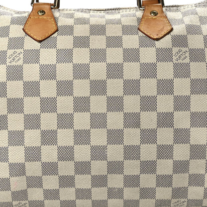 Louis Vuitton Damier Azur Speedy 30 10 of 17