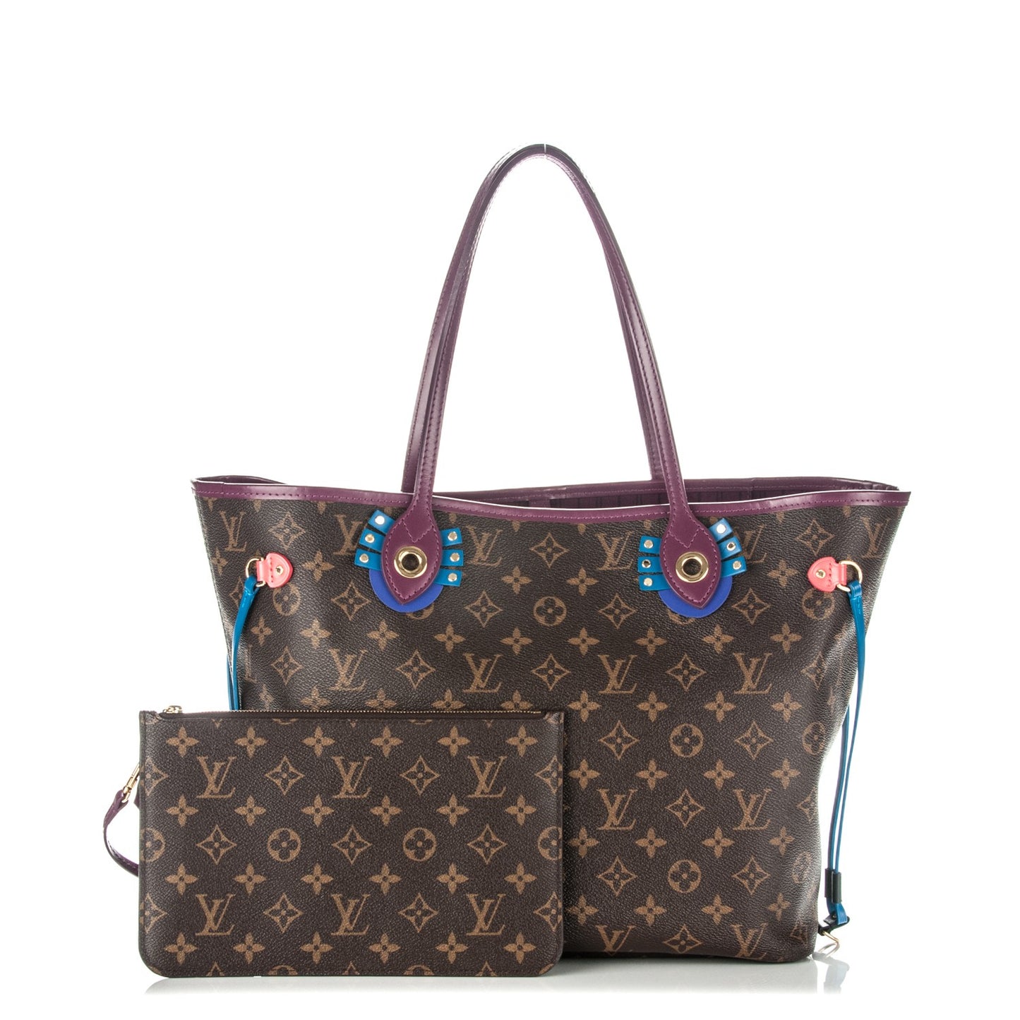 Monogram Totem Neverfull MM Magenta