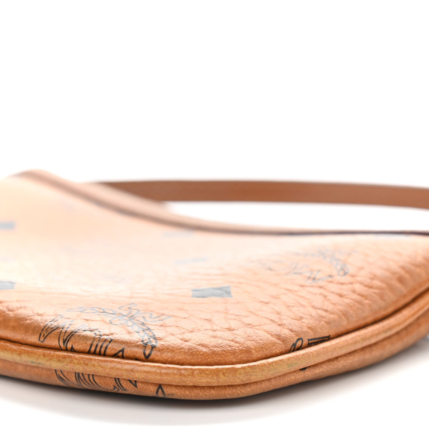 Visetos Wristlet Pouch Cognac