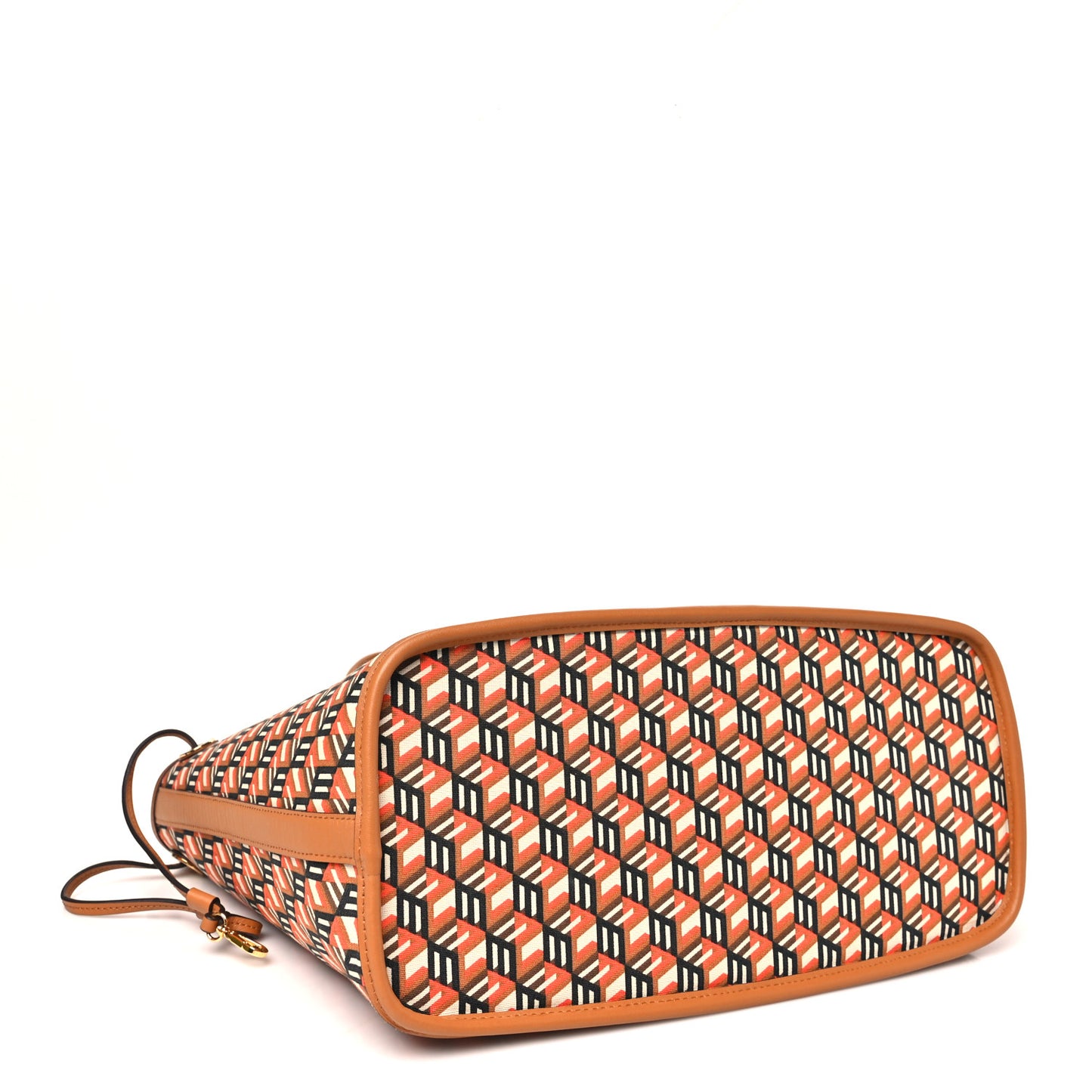 Visetos Medium Liz Reversible Shopper Tote Cognac
